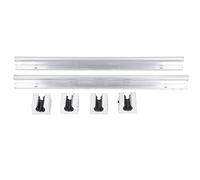 SBR12UU Linear Rail Guide Set | Bloc de glissière en acier en alliage 6PCS et kit de rail pour les machines CNC/imprimantes 3D | Capacité de charge élevée et performances μm |
