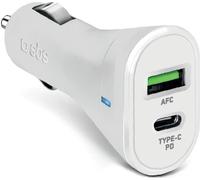 sbs adaptateur de charge pour voiture blanc, 20 Watt
