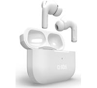 SBS Air Kab Max Casque stéréo intra-auriculaire True Wireless (TWS) Appels/Musique Bluetooth blanc