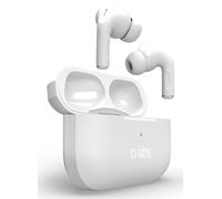 SBS Air Kab Max Casque True Wireless Stereo (TWS) Ecouteurs Appels/Musique Bluetooth Blanc