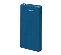 Batterie externe fast charge de 10000 mAh 2 USB Bleu -