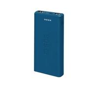 Batterie externe fast charge de 10000 mAh 2 USB Bleu -