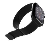 SBS Bracelet pour montre maille App Watch Noir- boîtier 38-40-41mm