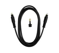 Toslink optical cable and jack 3.5 mm Toslink adapter-