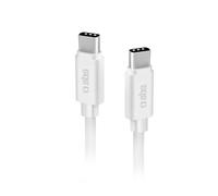 SBS Câble de Recharge et de données 1,5 m, câble avec 2 connecteurs USB-C, câble Compatible avec iPhone 15, Samsung, Huawei, Xiaomi, tablettes, Ordinateurs Portables