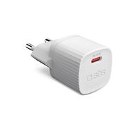 Chargeur secteur Plastique recycle (GRS) GaN PD 25W USB C, blanc