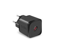 SBS Chargeur USB-C 30 Watts, Power Delivery, GaN, Compact et Puissant, Prise européenne, idéal pour Smartphones Android, iPhone, Tablette, MacBook