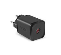 SBS Chargeur USB-C 45 Watts, Power Delivery, GaN, Compact et Puissant, Prise européenne, idéal pour Smartphones Android, iPhone, Tablette, MacBook