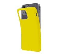 SBS Coque iPhone 13 Mini Jaune Pantone 395C Etui Souple Souple Souple Flexible Anti-Rayures Coque Mince Confortable à Tenir dans Votre Poche Housse Compatible avec Chargement sans Fil
