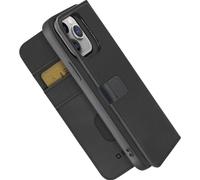 SBS Duo Mag Wallet Étui pour iPhone 14 Pro Étui à rabat amovible 2en1 - Noir