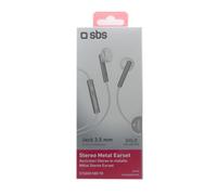 SBS Écouteurs Métal Gold-Kollektion Câble Réponse Regulierungstaste