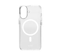 SBS Extreme Mag Case D3O Coque MagSafe pour iPhone 16 - Flexible et résistant, Protection Antichoc et Anti-Rayures, Boutons protégés, accès Libre aux Ports, matériau D3O, Transparent