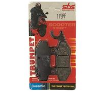 SBS Front Ceramic Performance Brake Pads Set For Scooters OE Quality 119HF
