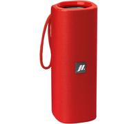 SBS Haut-Parleur sans Fil Pump 6 W avec Lacet et Finition en Tissu, entrée pour Carte TF jusqu'à 32 Go, clé USB et câble AUX, câble USB Inclus, Rouge