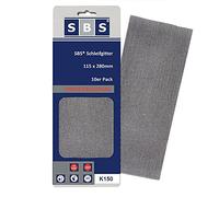 SBS Lignes de la grille 10-pc 115x280mm Klett Grille à poncer Grain 150 SB432. 4