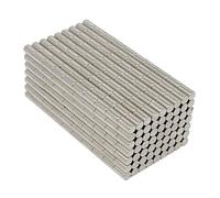SBS® Lot de 50 aimants néodyme | 5 x 5 mm | Super aimants avec une adhérence extrême.