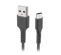 SBS LTHL200 - Câble pour données - connecteur pour téléphone portable mâle pour USB mâle - 10 cm