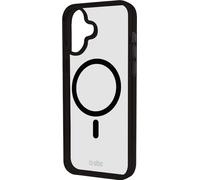 SBS Mag frame Housse de protection pour téléphone portable 15,5 cm (6.1") Cover Noir, Transparent