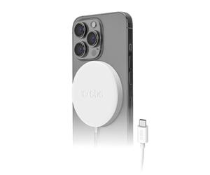SBS Mag Smartphone Blanc USB Recharge sans fil Charge rapide Intérieure