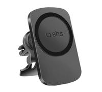 SBS Mobile – Support de voiture MagSafe pivotant avec chargeur sans fil pour iPhone – Noir