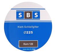 SBS Maille de ponçage de pour Ponceuse autoportée à rallonges Ø225 mm, grain au choix Lot De 25 Unités - Korn 120