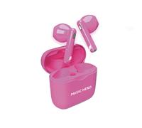 SBS MHTWSFLUOR Casque True Wireless Stereo (TWS) Ecouteurs Appels/Musique Rose
