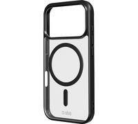 sbs mobile Coque Apple iPhone 17 Pro transparent, noir compatible avec MagSafe TEMAGCOLIP1763PK