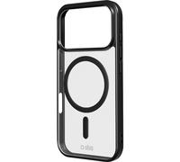 sbs mobile Coque Apple iPhone 17 Pro transparent, noir compatible avec MagSafe TEMAGCOLIP1763PK