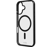 sbs mobile Coque Apple iPhone 17 transparent, noir compatible avec MagSafe TEMAGCOLIP1763K