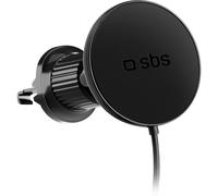 SBS TESUPPMAG15WVENT chargeur d'appareils mobiles Smartphone Noir Allume-cigare Recharge sans fil Auto