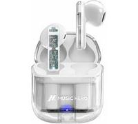 SBS Music Hero Casque True Wireless Stereo (TWS) Ecouteurs Appels/Musique Bluetooth Blanc