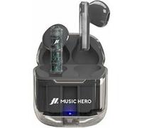 SBS Music Hero Casque True Wireless Stereo (TWS) Ecouteurs Appels/Musique Bluetooth Noir