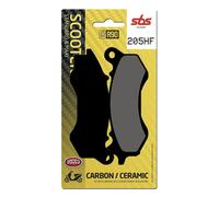 SBS Mobile Paire de plaquettes de frein 205HF pour Peugeot Speedfight 125 4T 2017-2018