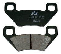 Sbs Plaquettes De Frein Frittées 822ats