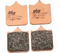 SBS Mobile Jeu de 4 plaquettes de frein 870HS dorées pour moto