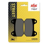 sbs Plaquettes de freins Arrière Épaisseur 8,9mm 746HF