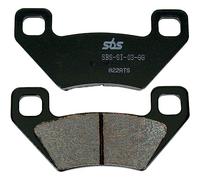 sbs Plaquettes de freins Épaisseur 7mm 822ATS