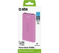 SBS Powerbank 10.000mAh rose chargeur mobile