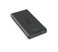 SBS Powerbank 10K Fast, Alimentation 10 000 Mah, Charge Rapide 22,5 W, Charge Rapide Adaptative (AFC), LED d'État, USB-C, USB-A, Chargeur pour iPhone, iPad, Airpods, Samsung, Tablette, Smartphone