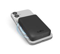 SBS Qi2 Power Mag 10K, PowerBank 10000mAh, Recharge sans Fil Qi2 15W, PowerBank Magnétique MagSafe, USB-C Power Delivery 20W, Recharge Rapide, Chargeur Portable de Voyage, Compact, Noir