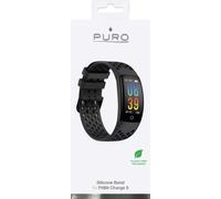 SBS SPORT+ Bracelet en silicone pour FitBit Charge 5, noir