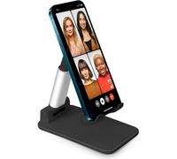 SBS TASTAND Support Support passif pour lecteur de livres électroniques, téléphone portable/smartphone, tablette/UMPC Noir, Argent