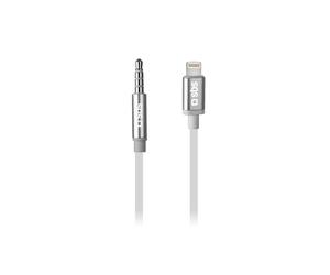 SBS TEADAPTIPJACK35W câble audio 1 m 3,5mm Lightning Blanc