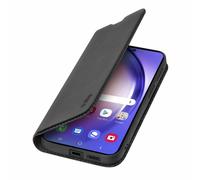 SBS TEBKLITESAA55K coque de protection pour téléphones portables 16,8 cm (6.6 ) Étui avec portefeuille Noir Samsung Galaxy A55