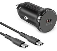 SBS TECRKITTCPD25W Chargeur d'appareils mobiles universel noir Allume-cigare de voiture