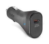 SBS TECRPD65W chargeur d'appareils mobiles Téléphone portable, Smartphone, Tablette Noir Allume-cigare Charge rapide Auto