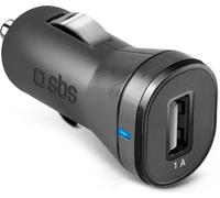 SBS TECRUSB1ASTD Chargeur pour appareils mobiles Smartphone noir allume-cigare voiture