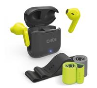 SBS TEMUSBOUNBTK écouteur/casque Écouteurs True Wireless Stereo (TWS) Ecouteurs Sports Noir, Jaune