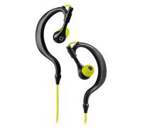 SBS TESPORTINEARTYCK écouteur/casque Avec fil Crochets auriculaires, Ecouteurs Sports USB Type-C Noir, Citron vert