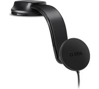 Sbs Tesuppmag15W2115W Support de smartphone avec chargeur inductif, Compatible avec Magsafe, Noir